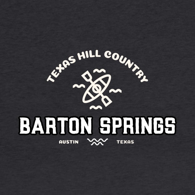 BARTON SPRINGS AUSTIN TEXAS T-SHIRT by Cult Classics